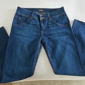 Hudson signature midrise bootcut jeans